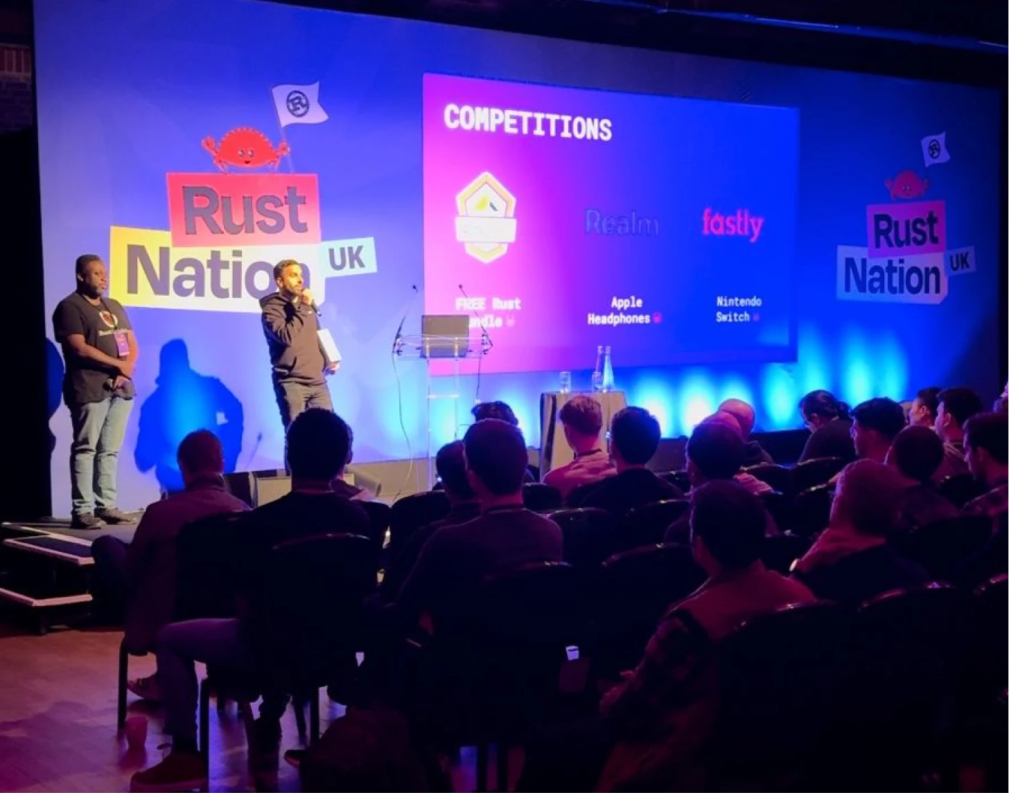 Rust Nation UK event materials
